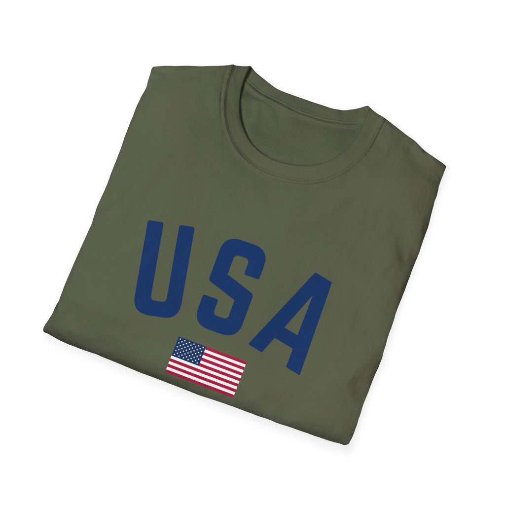 USA Flag T-Shirt — Patriotic American Graphic Tee for 4th of July and Memorial Day