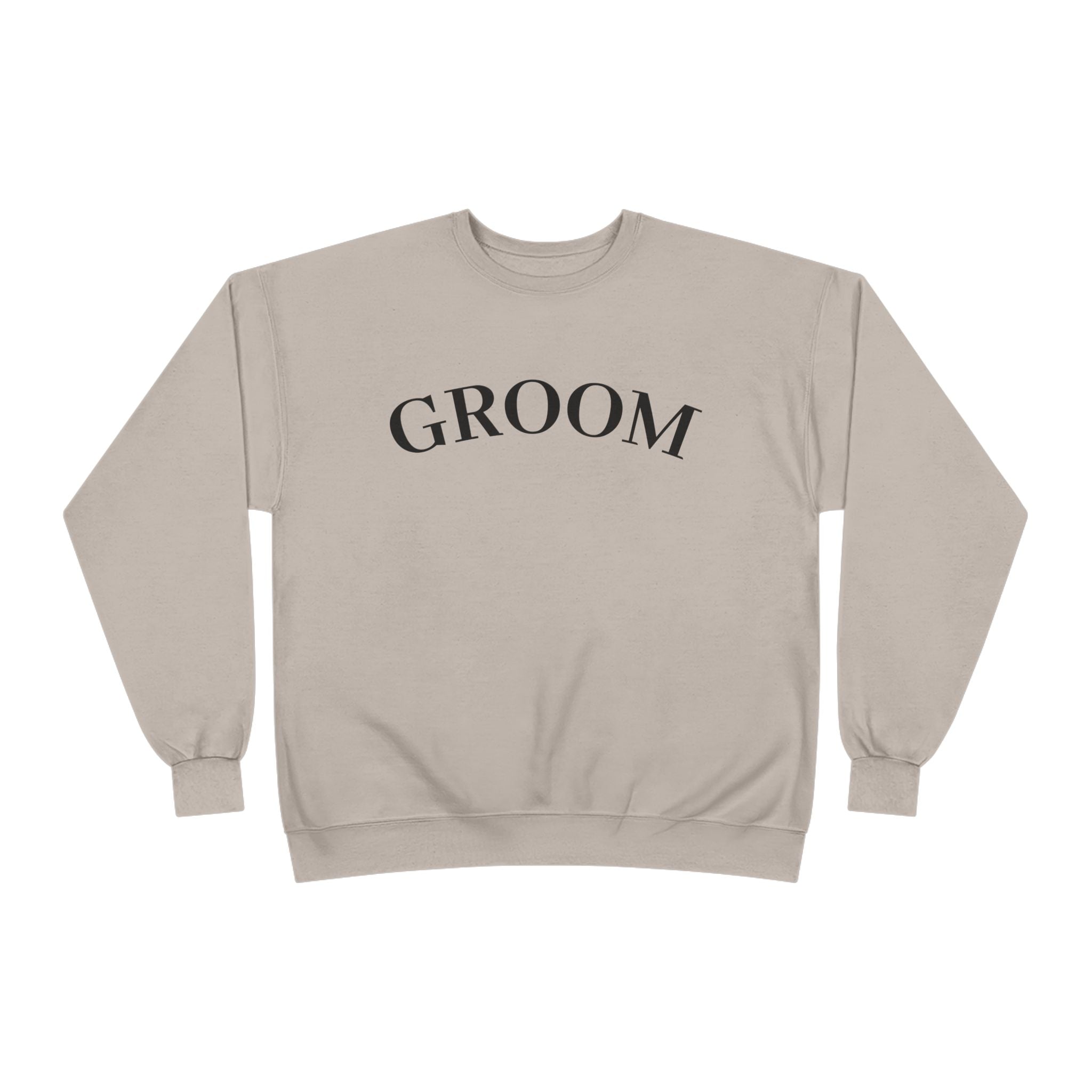 Groom Crewneck Sweatshirt — Minimal Groom Pullover