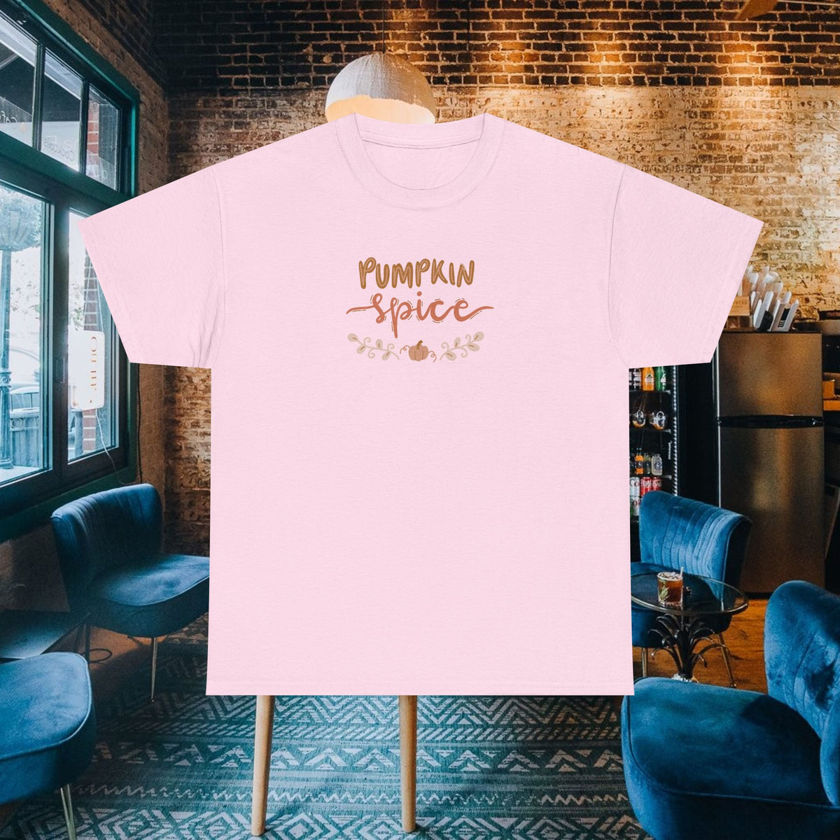 Pumpkin Spice Tee – Autumn Leaves Fall Graphic Shirt