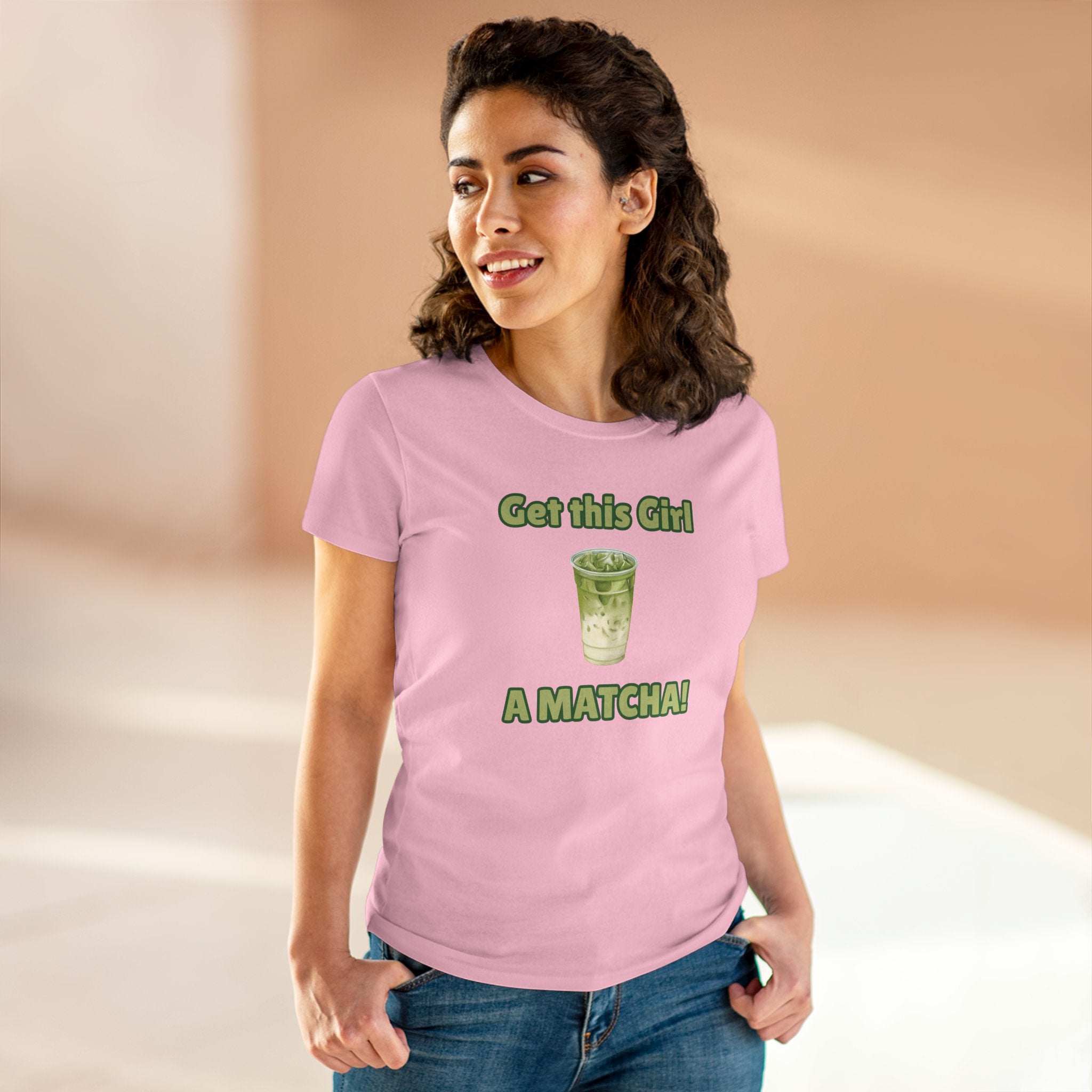 Get This Girl A Matcha! Women's Matcha Tea T-Shirt