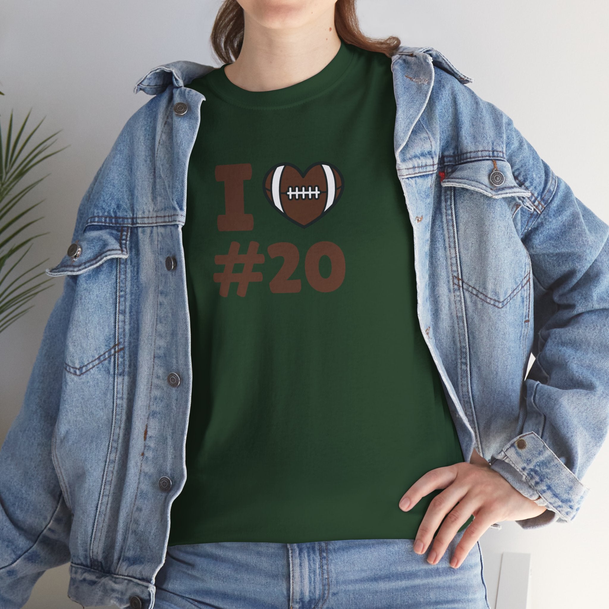 PERSONALIZABLE - I Heart #-- Customizable T‑Shirt