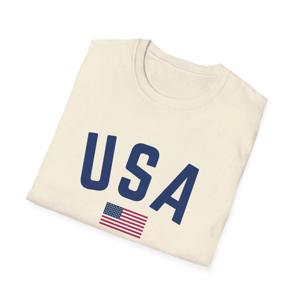 USA Flag T-Shirt — Patriotic American Graphic Tee for 4th of July and Memorial Day