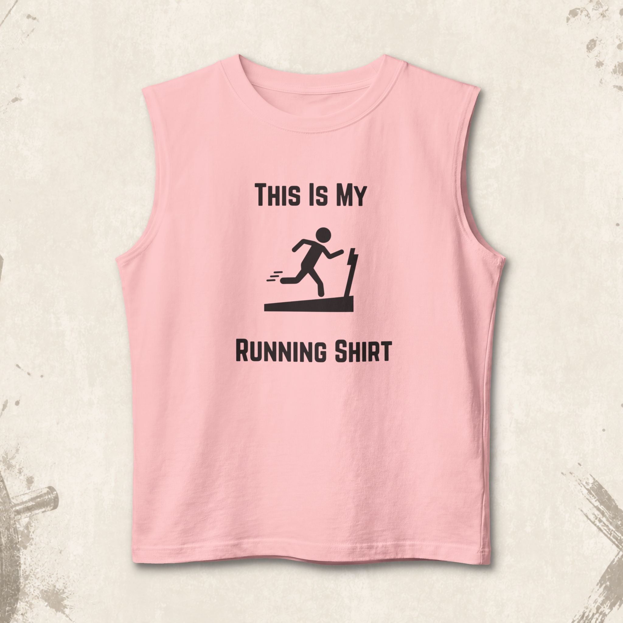 Running Shirt Muscle Tank — Funny Treadmill Workout Tank Top