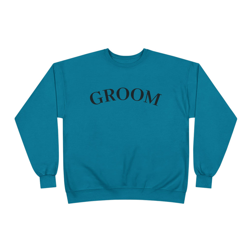 Groom Crewneck Sweatshirt — Minimal Groom Pullover