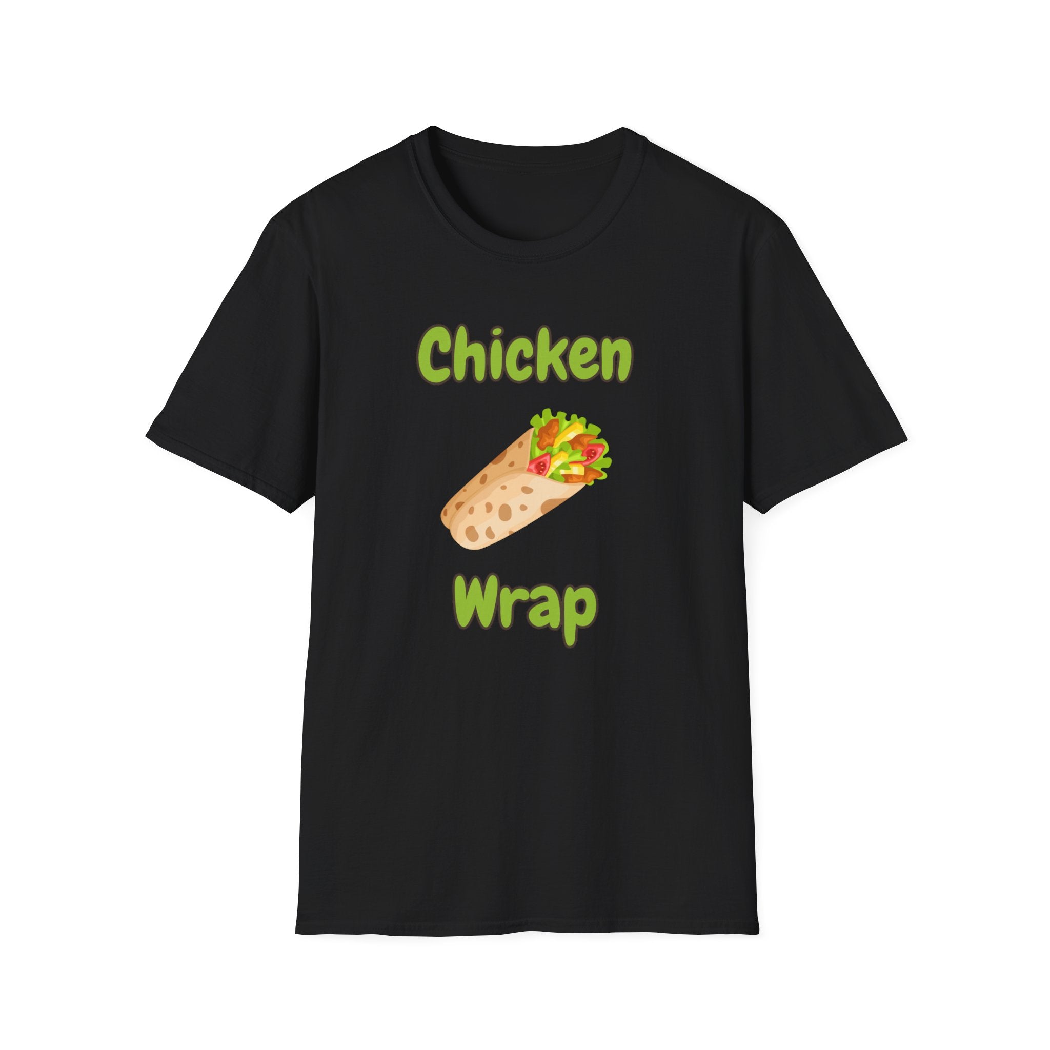 Chicken Wrap T‑Shirt — Fun Food Graphic Tee