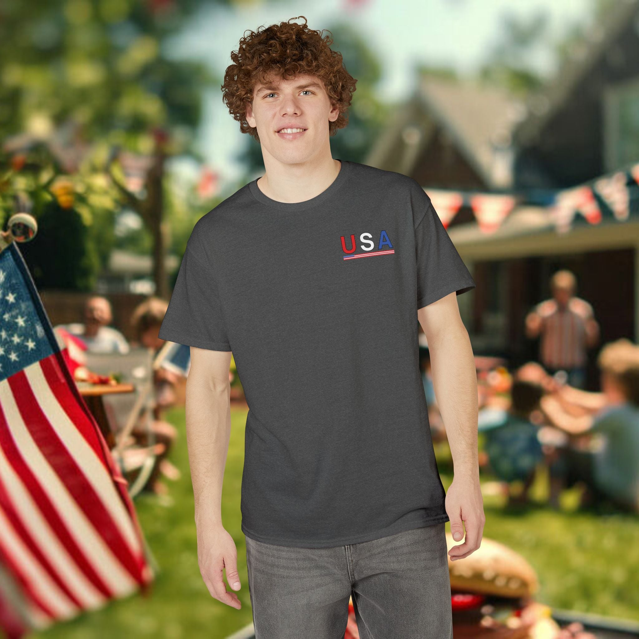 Patriotic Eagle USA T-Shirt