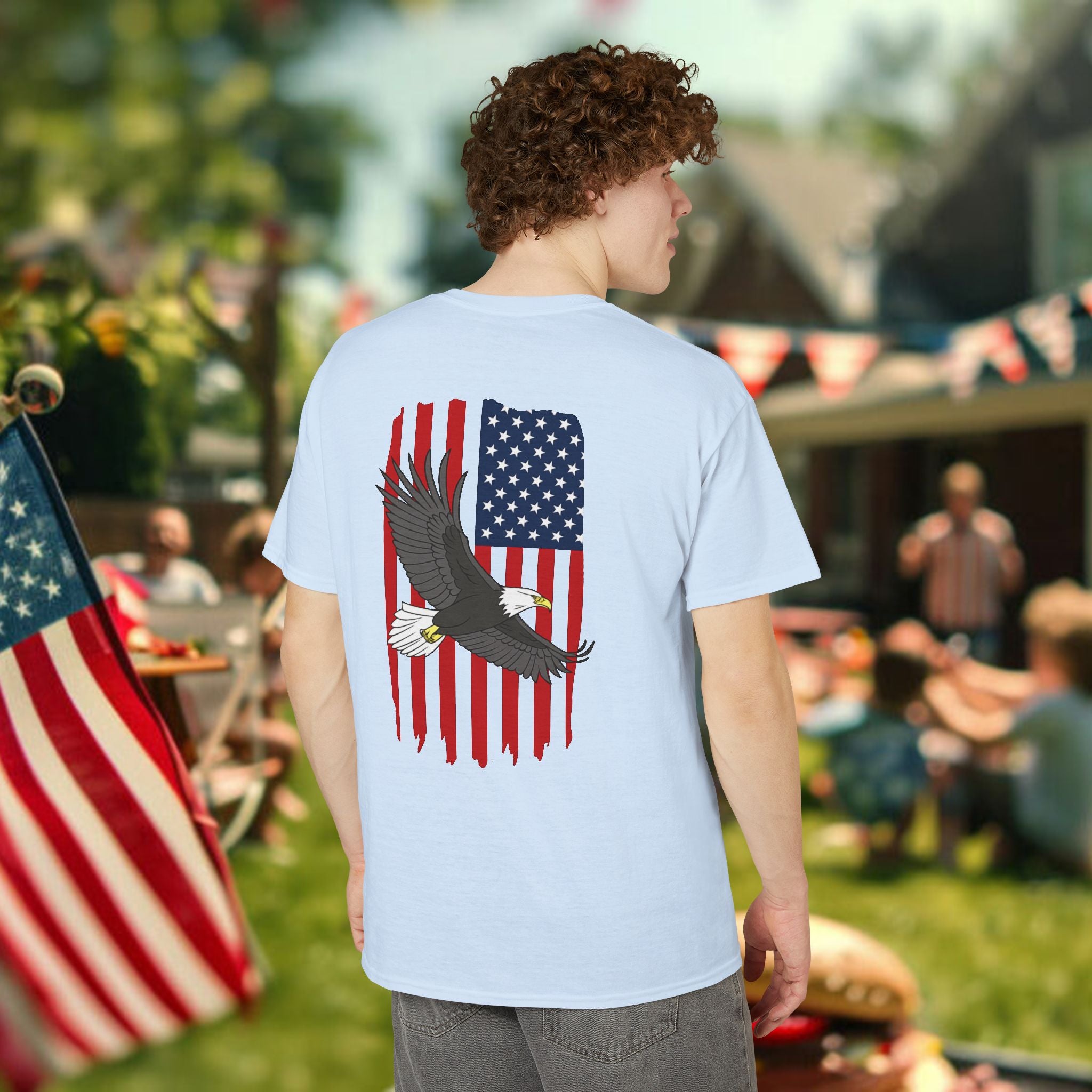 Patriotic Eagle USA T-Shirt