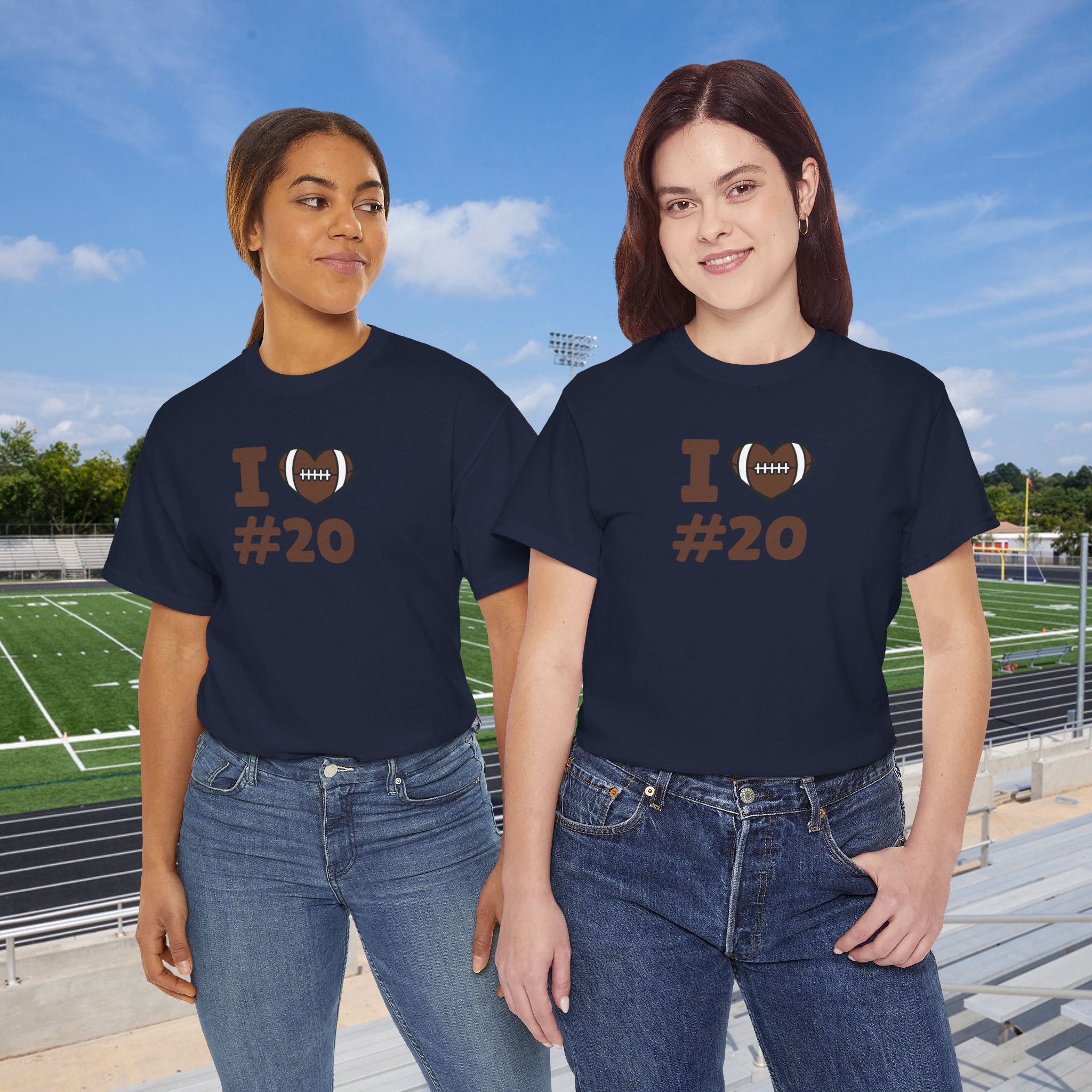 PERSONALIZABLE - I Heart #-- Customizable T‑Shirt