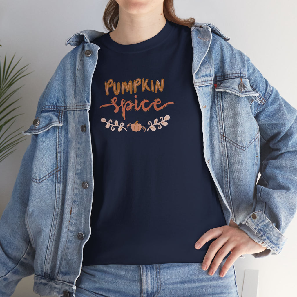 Pumpkin Spice Tee – Autumn Leaves Fall Graphic Shirt