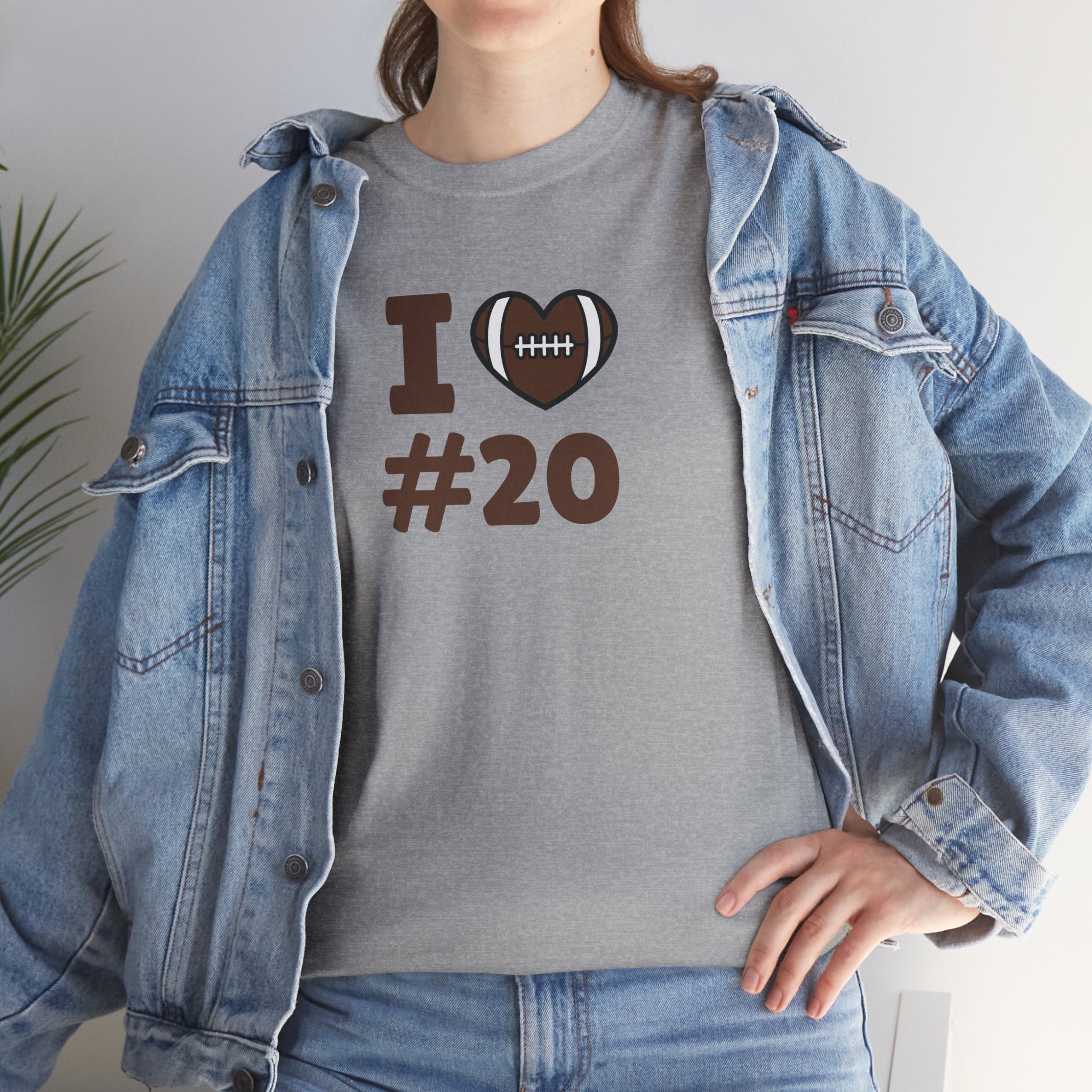PERSONALIZABLE - I Heart #-- Customizable T‑Shirt