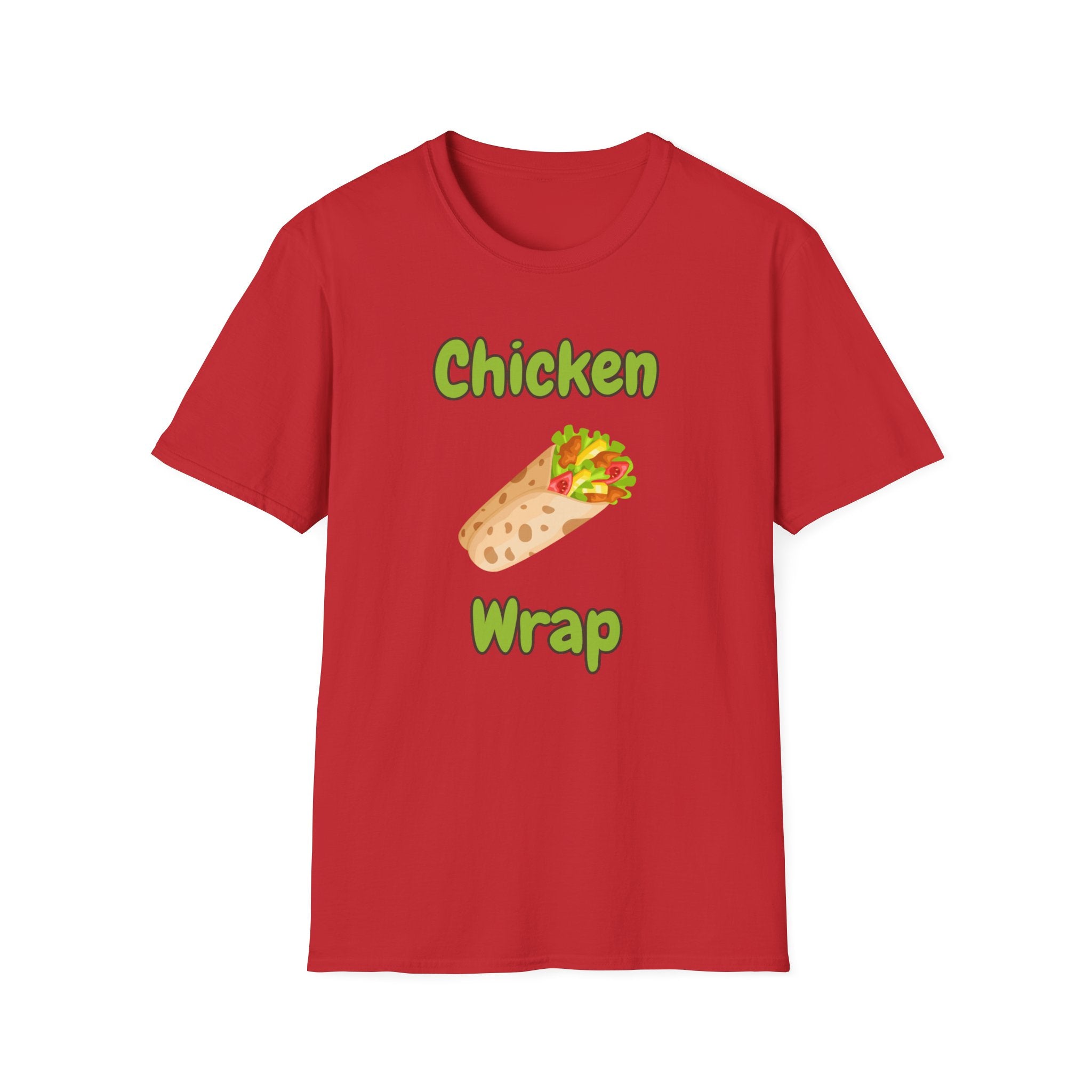 Chicken Wrap T‑Shirt — Fun Food Graphic Tee