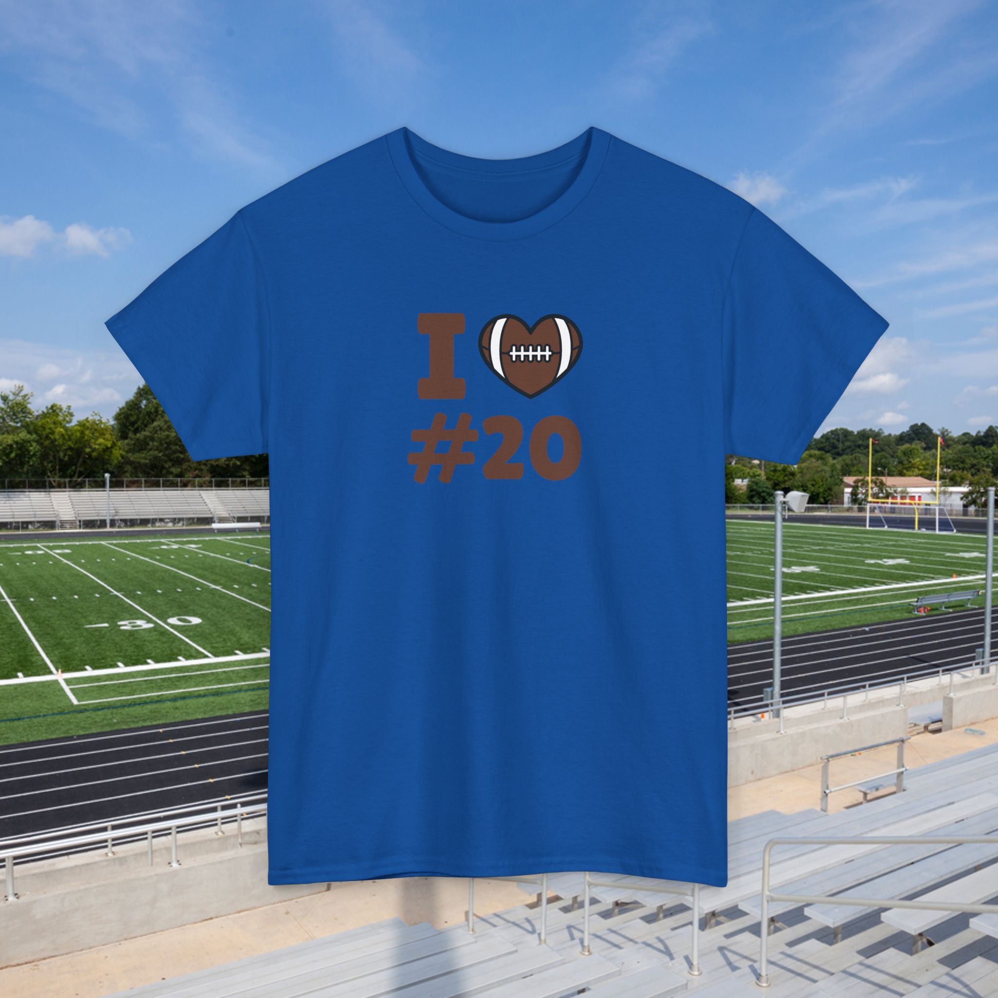 PERSONALIZABLE - I Heart #-- Customizable T‑Shirt