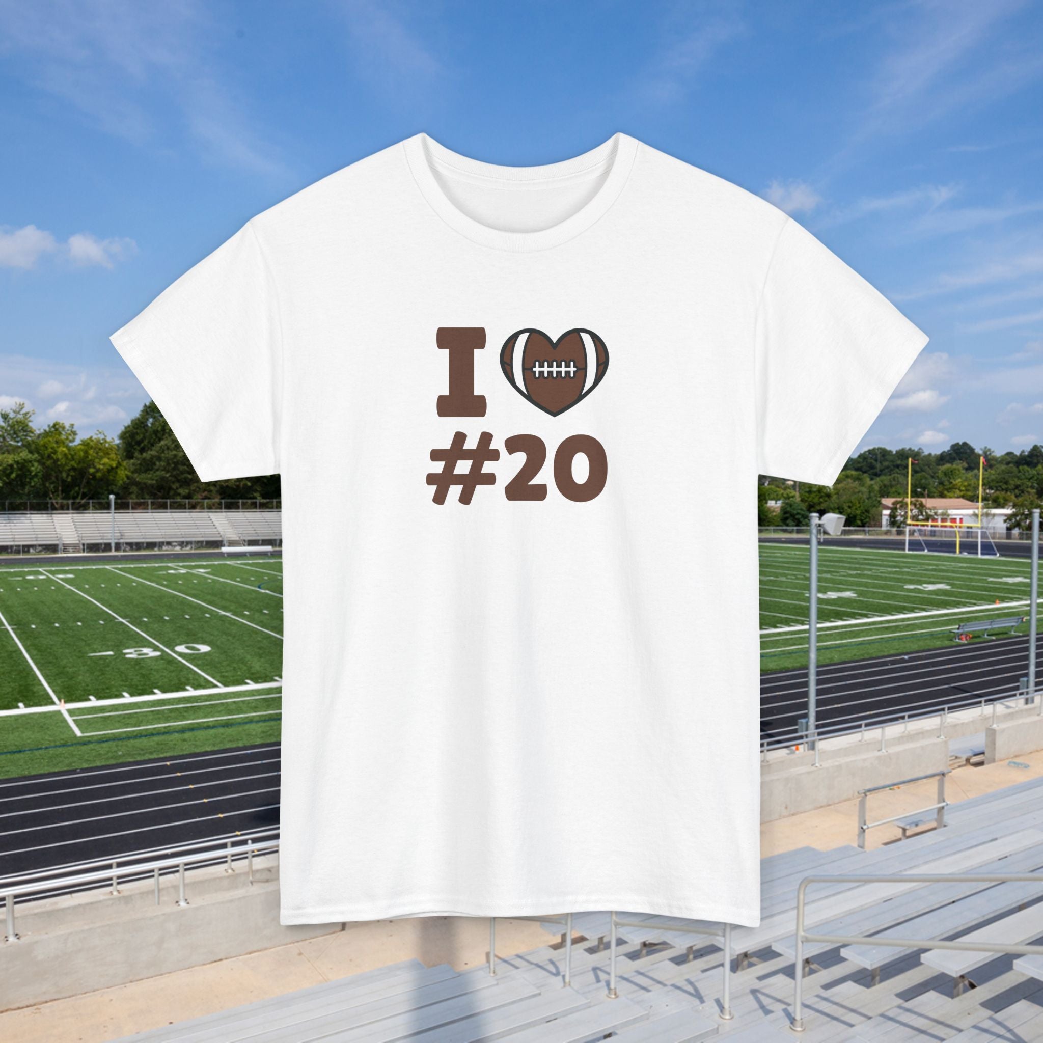 PERSONALIZABLE - I Heart #-- Customizable T‑Shirt