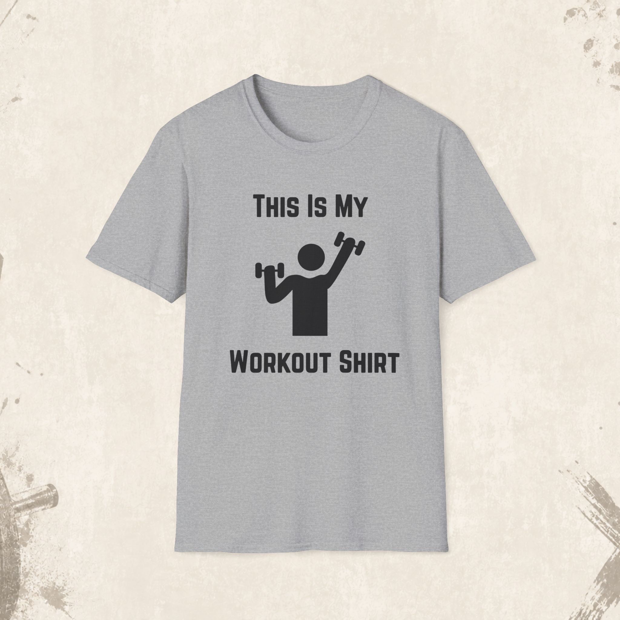 Workout Shirt — "This Is My Workout Shirt" Graphic Tee