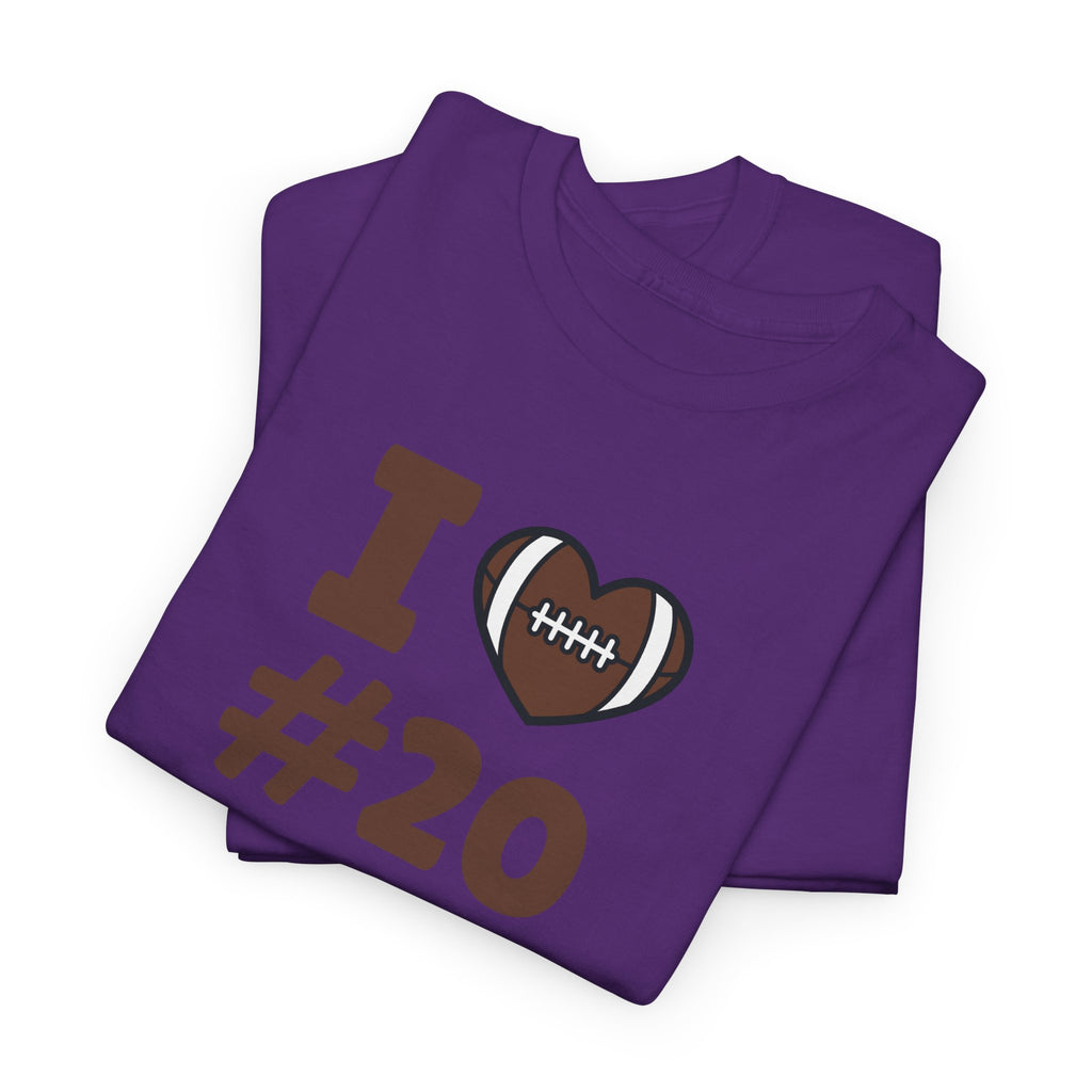 PERSONALIZABLE - I Heart #-- Customizable T‑Shirt