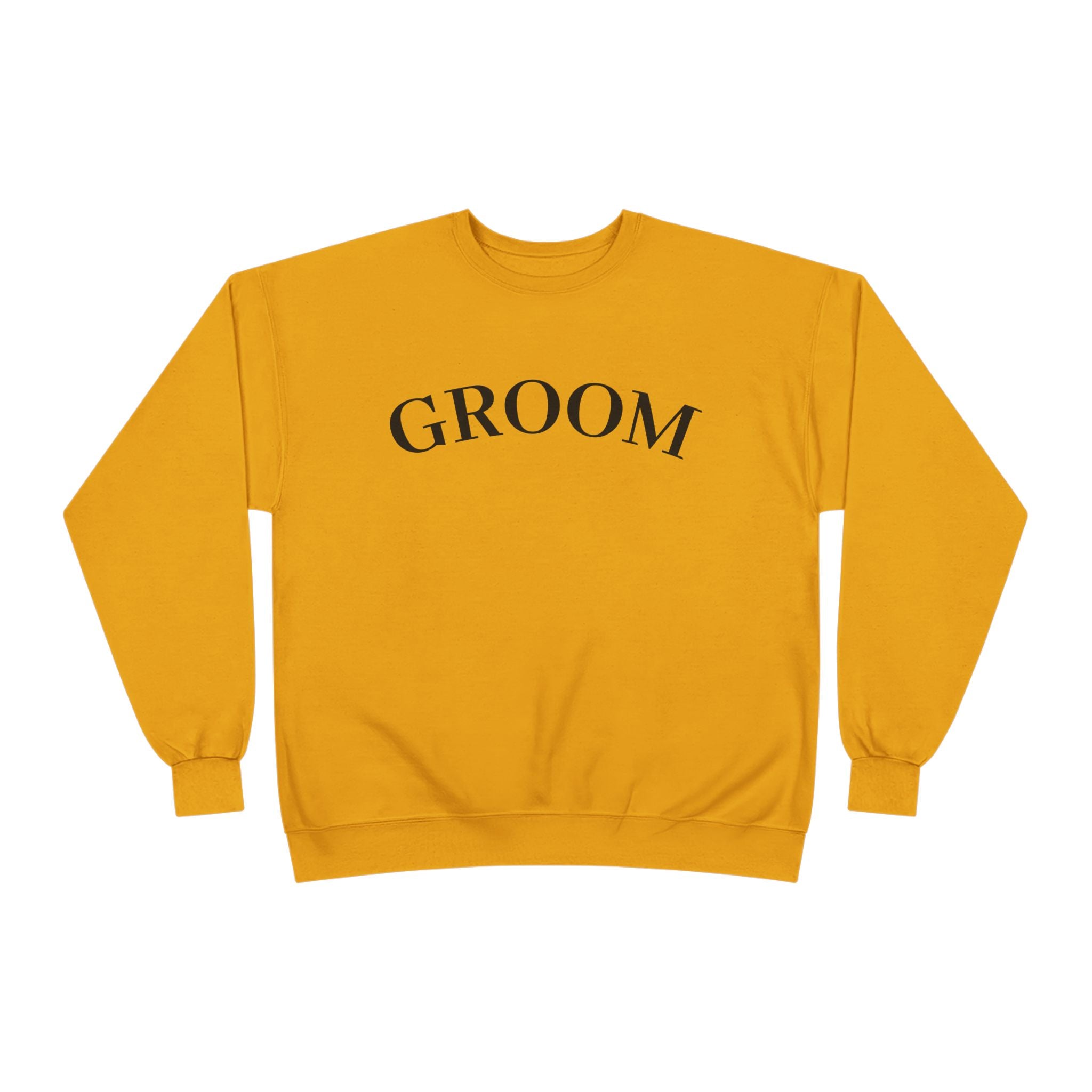 Groom Crewneck Sweatshirt — Minimal Groom Pullover