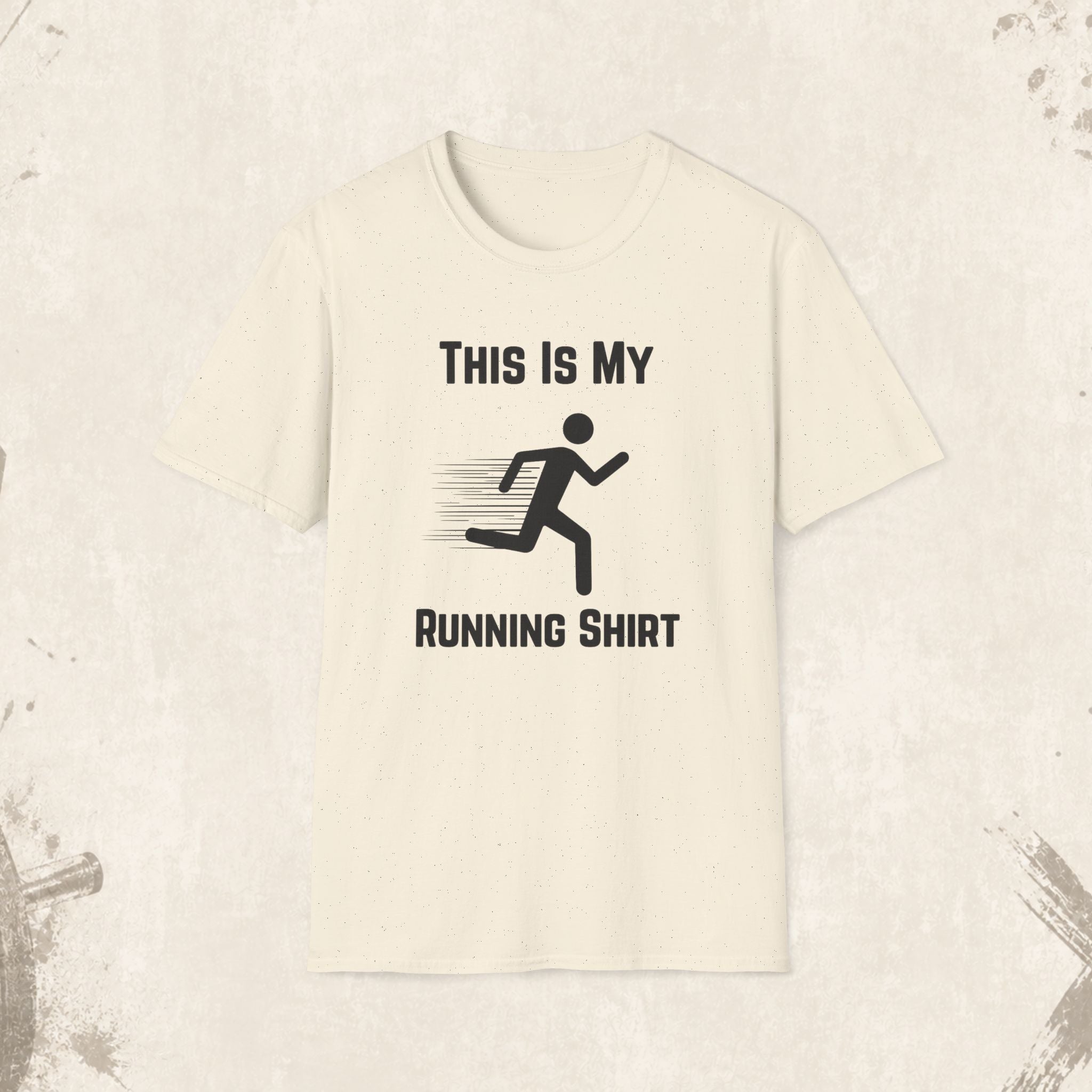 Running Shirt — "This Is My Running Shirt" Graphic Tee for Runners