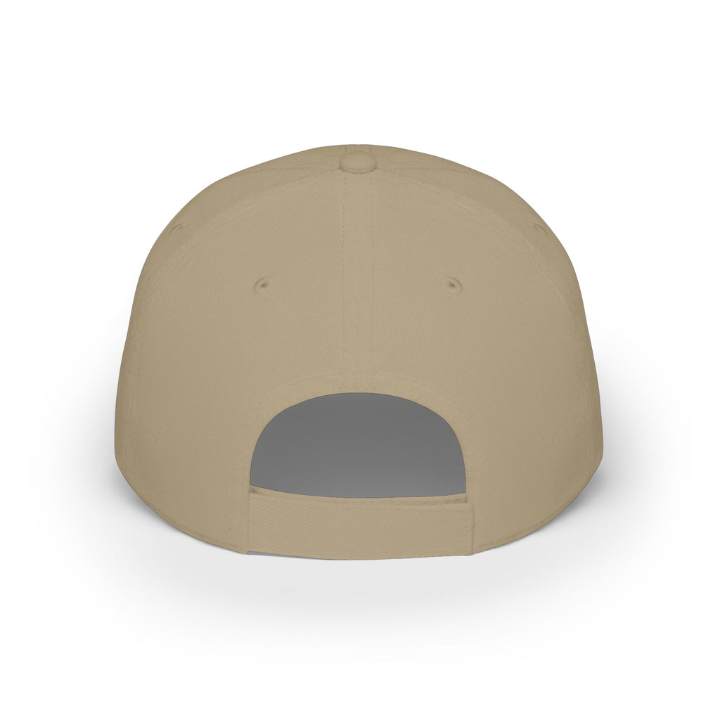 USA Flag Embroidered Baseball Cap – Low Profile Khaki Dad Hat