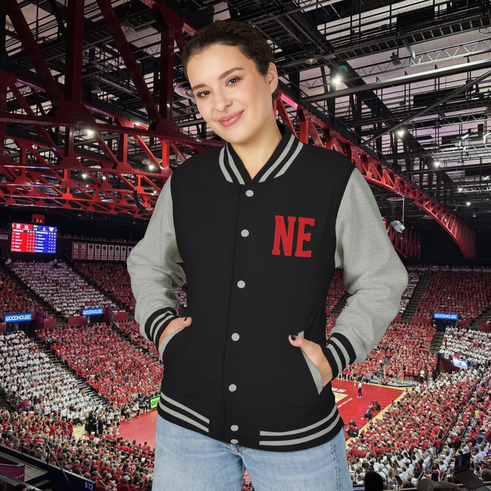Nebraska Huskers Volleyball Letterman Jacket