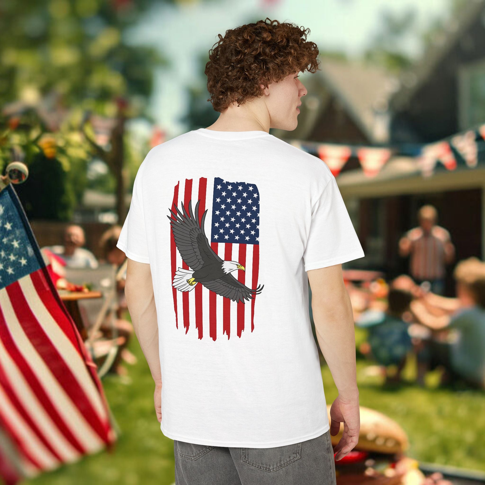 Patriotic Eagle USA T-Shirt