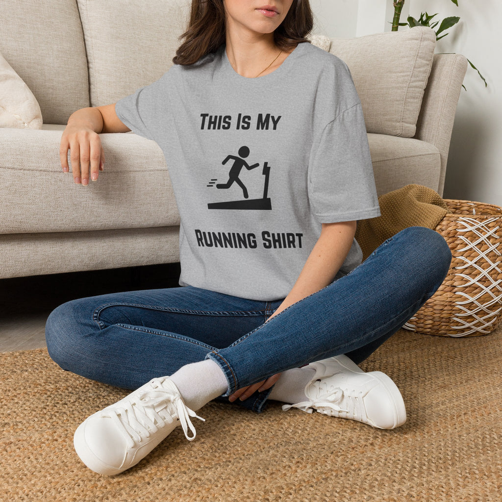 Running Shirt T‑Shirt — "This Is My Running Shirt" Graphic Tee for Treadmill Runners