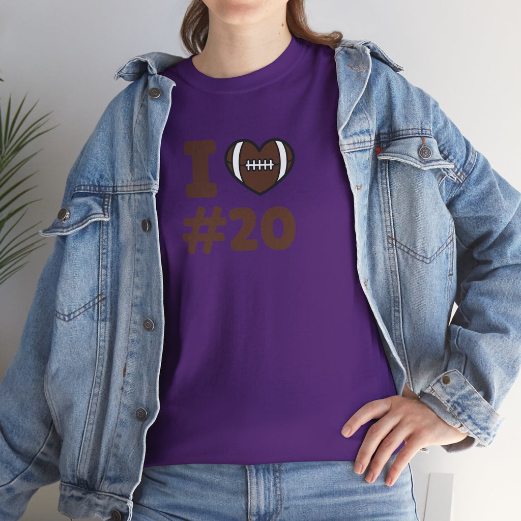 PERSONALIZABLE - I Heart #-- Customizable T‑Shirt