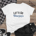 Copy of PERSONALIZABLE - Let's Go (Custom Blue Text) Women's Tee — Cheerleading Game Day Fan Shirt
