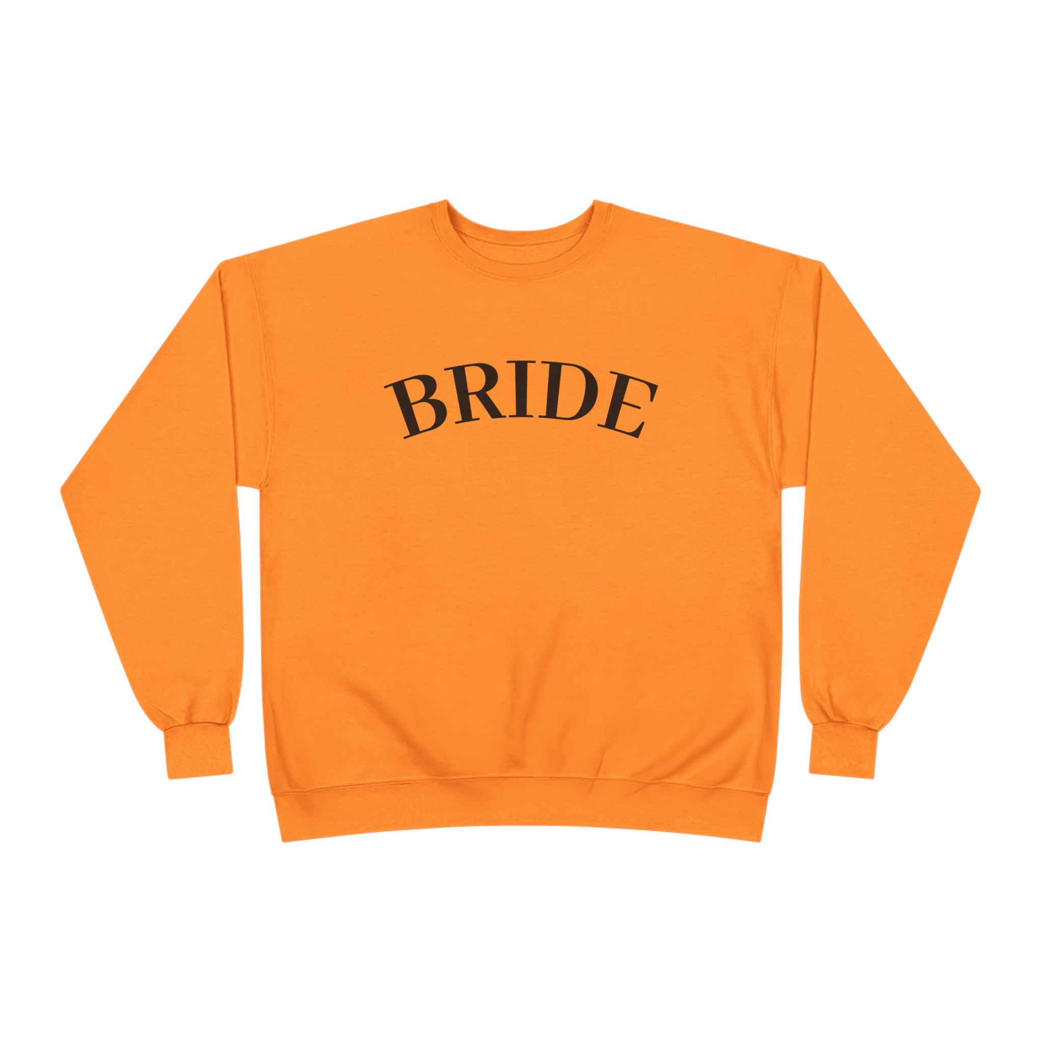 Bride Crewneck Sweatshirt — Minimal Bridal Pullover for Bachelorette & Wedding Prep