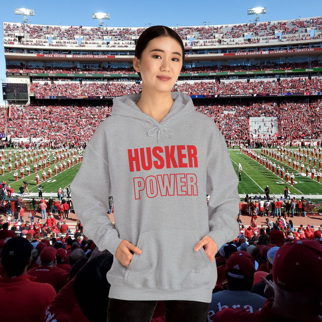 Husker Power Hoodie — College Team Pullover for Fans
