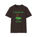 Golf T‑Shirt — "I'd Rather Be Golfing" Graphic Tee