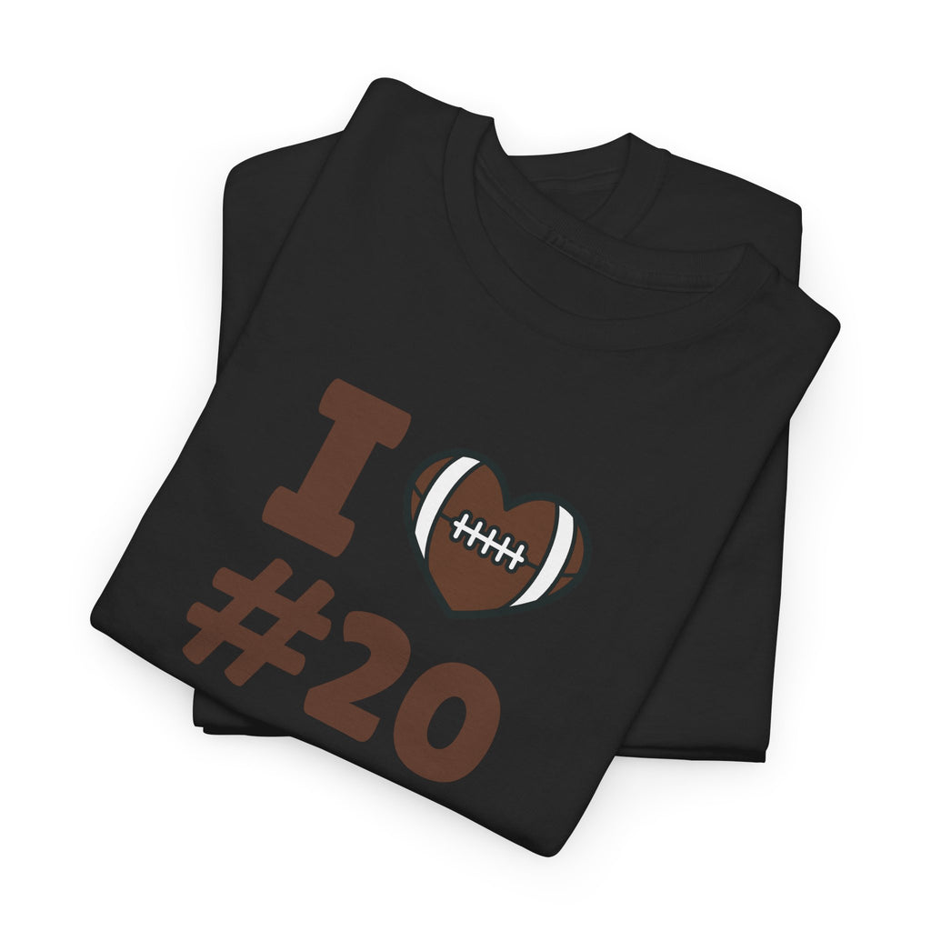 PERSONALIZABLE - I Heart #-- Customizable T‑Shirt