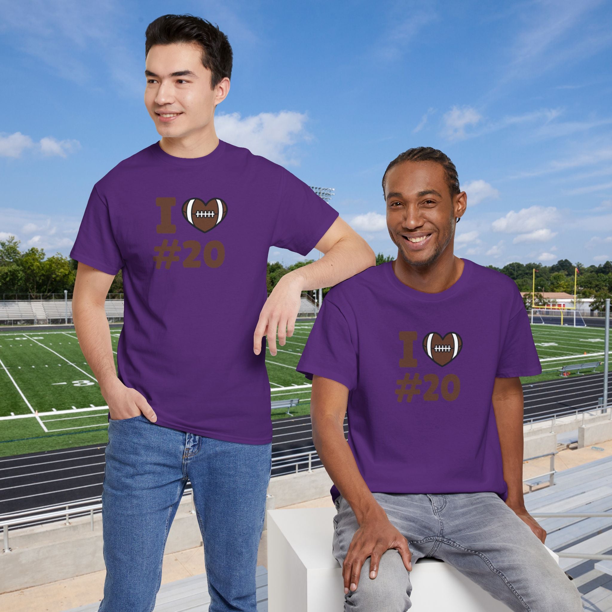 PERSONALIZABLE - I Heart #-- Customizable T‑Shirt