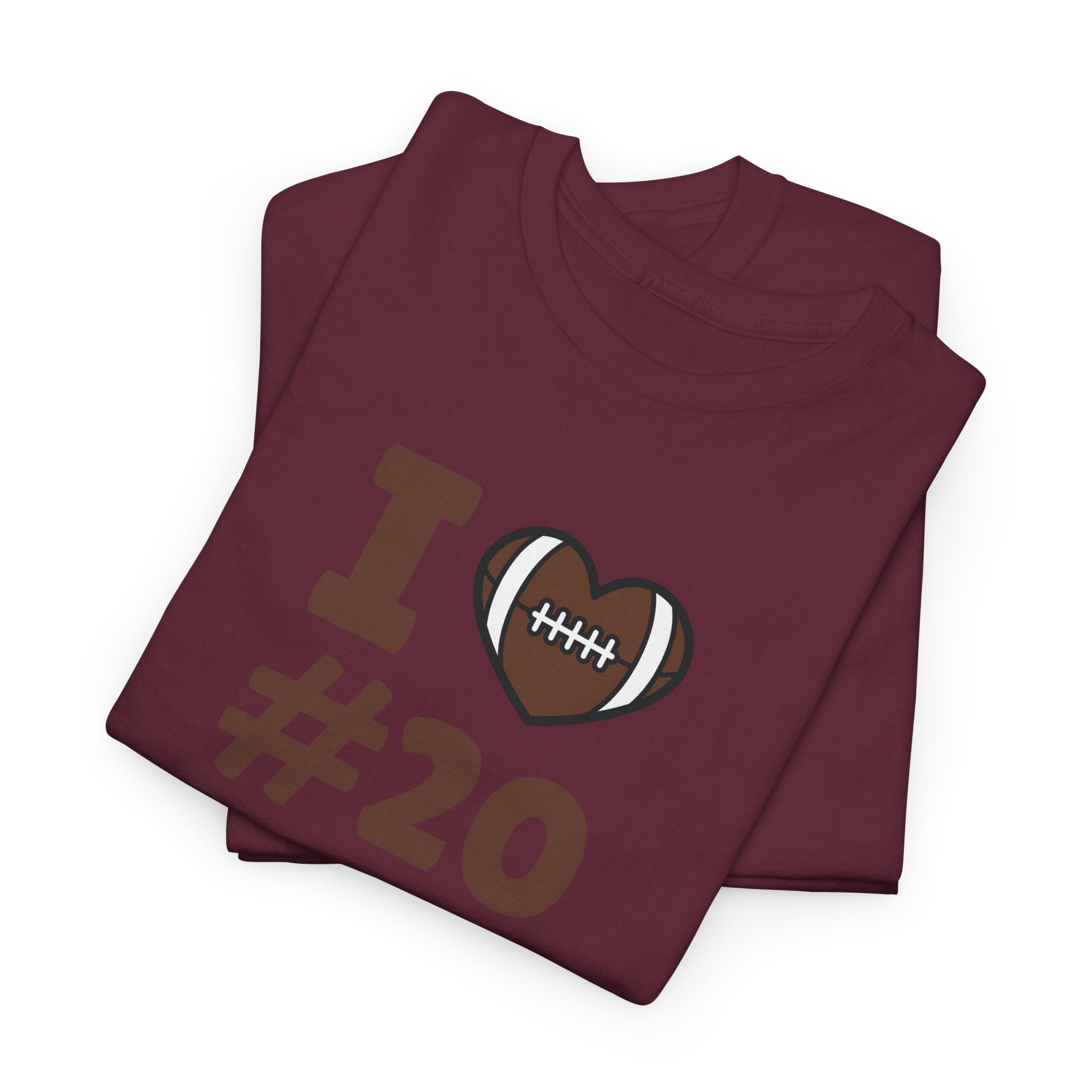 PERSONALIZABLE - I Heart #-- Customizable T‑Shirt