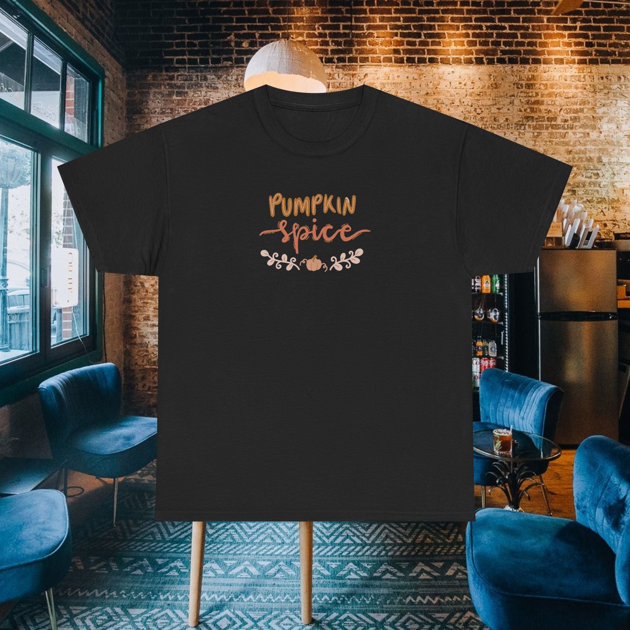 Pumpkin Spice Tee – Autumn Leaves Fall Graphic Shirt