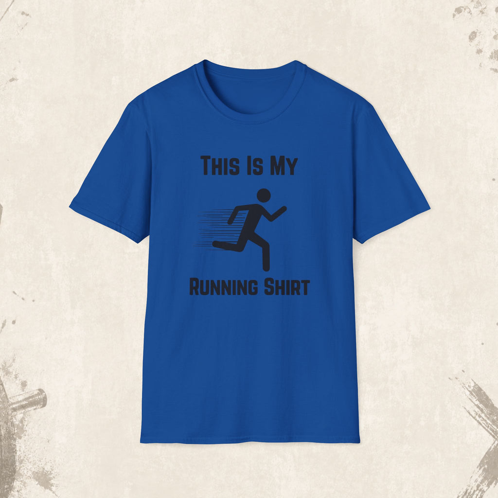 Running Shirt — "This Is My Running Shirt" Graphic Tee for Runners