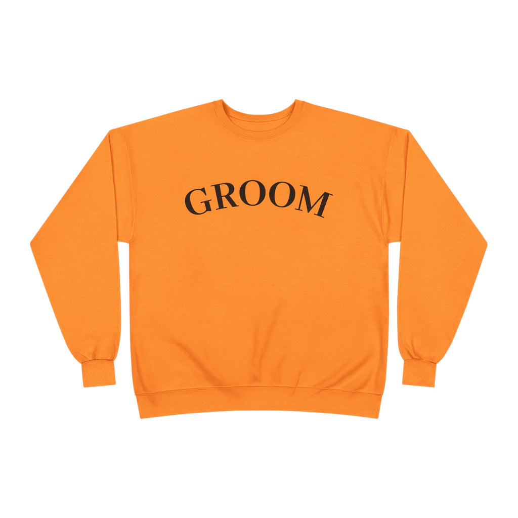 Groom Crewneck Sweatshirt — Minimal Groom Pullover