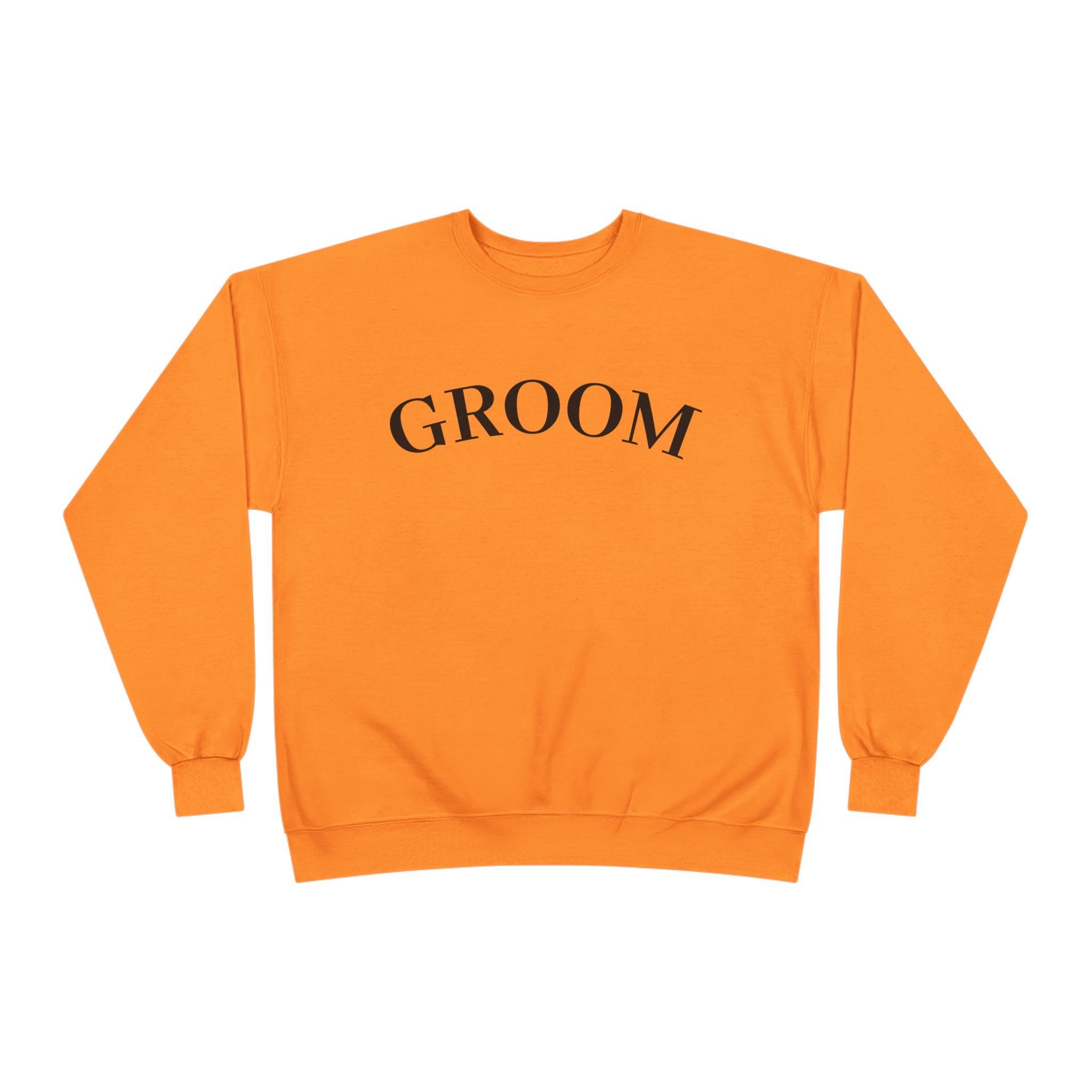 Groom Crewneck Sweatshirt — Minimal Groom Pullover