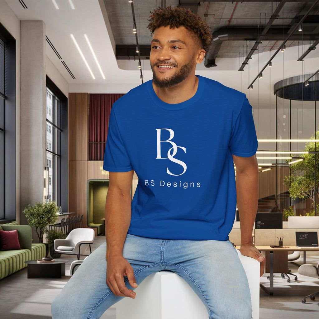 T-Shirt — BS Monogram Logo Tee (BS Designs)