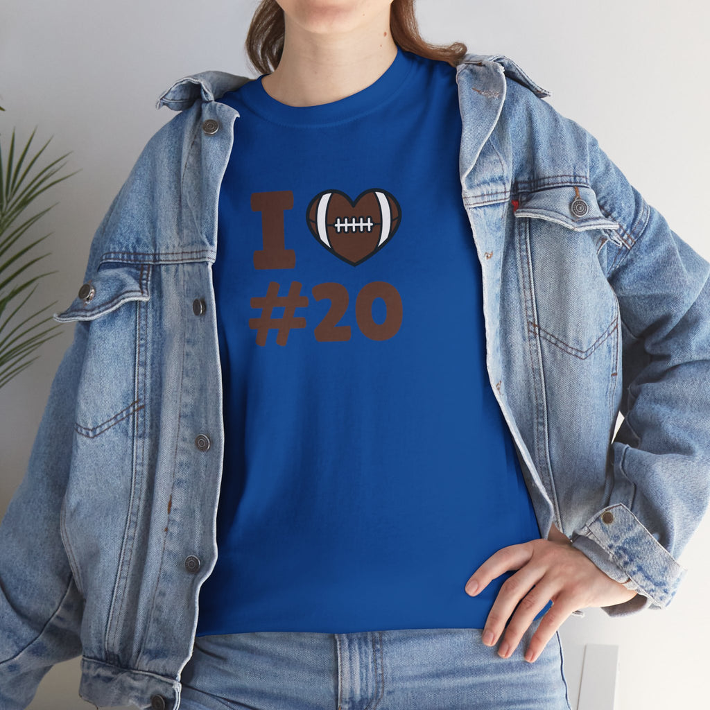 PERSONALIZABLE - I Heart #-- Customizable T‑Shirt