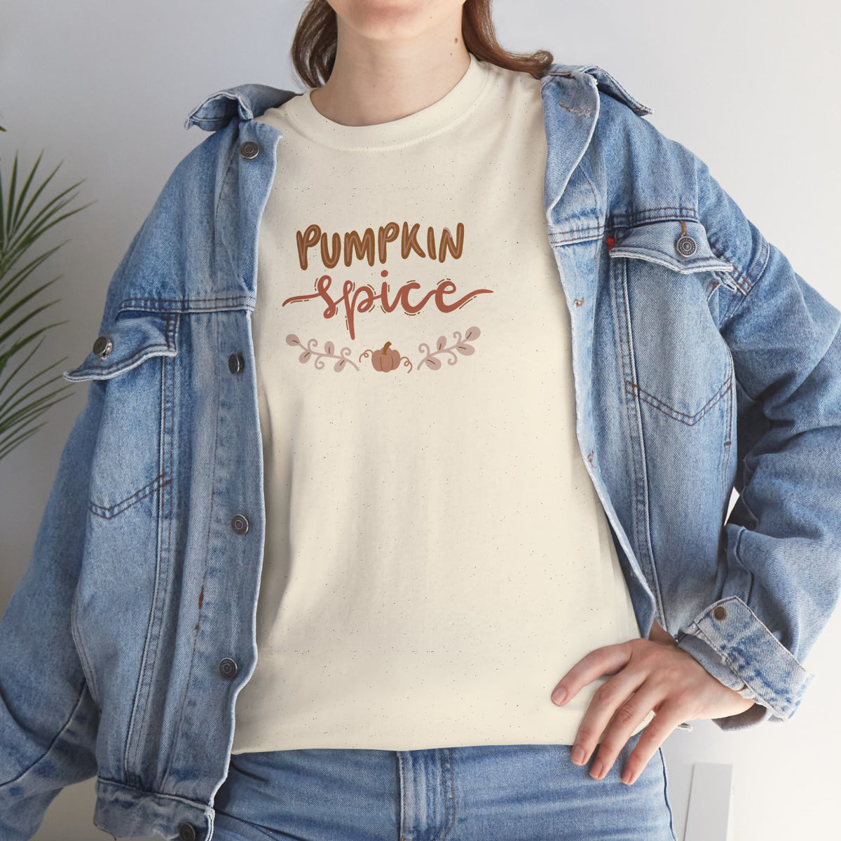 Pumpkin Spice Tee – Autumn Leaves Fall Graphic Shirt