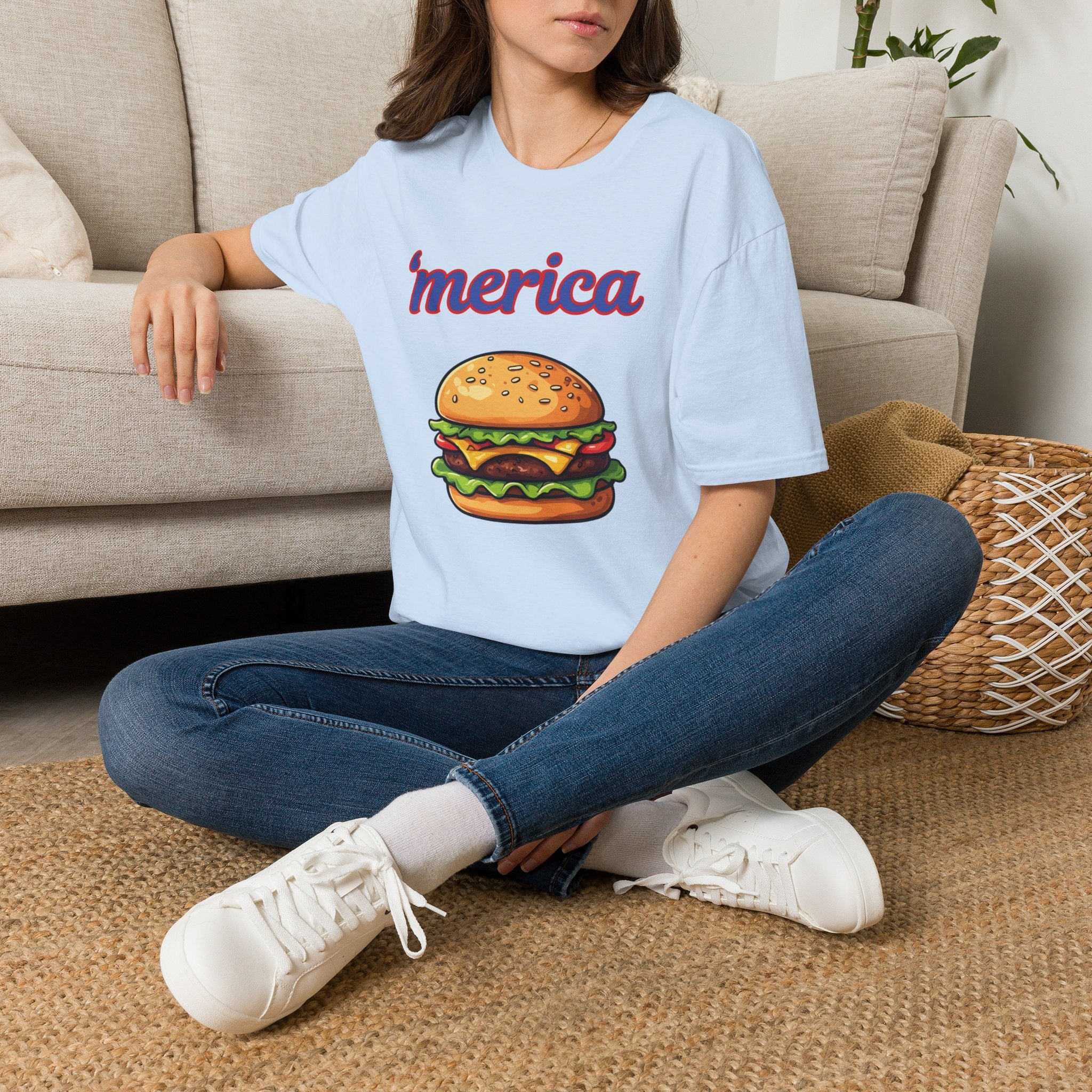 'merica Cheeseburger T-Shirt