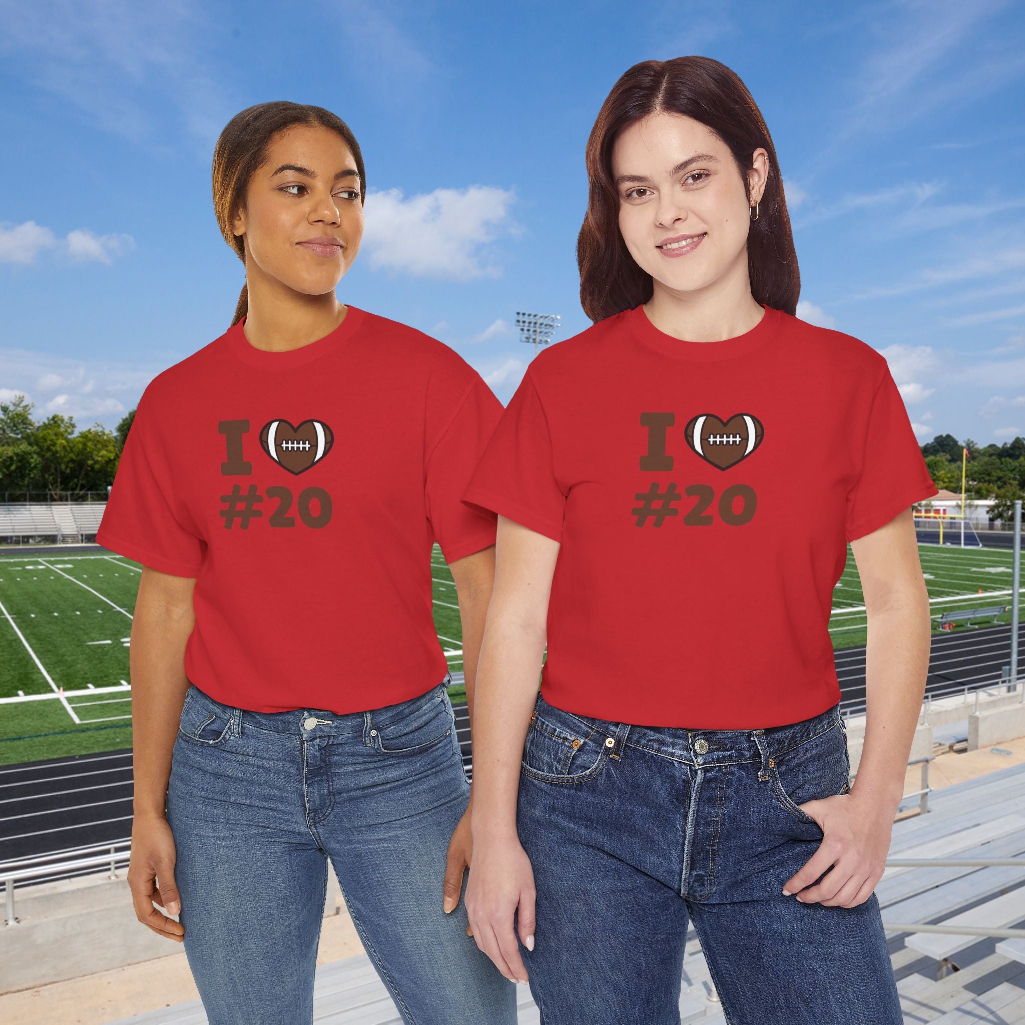 PERSONALIZABLE - I Heart #-- Customizable T‑Shirt