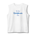 Honeymoon Era Muscle Tank for Husband — 'In Our Honeymoon Era' Front & 'Husband' Back