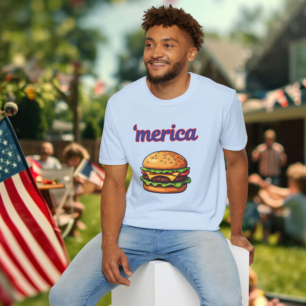 'merica Cheeseburger T-Shirt