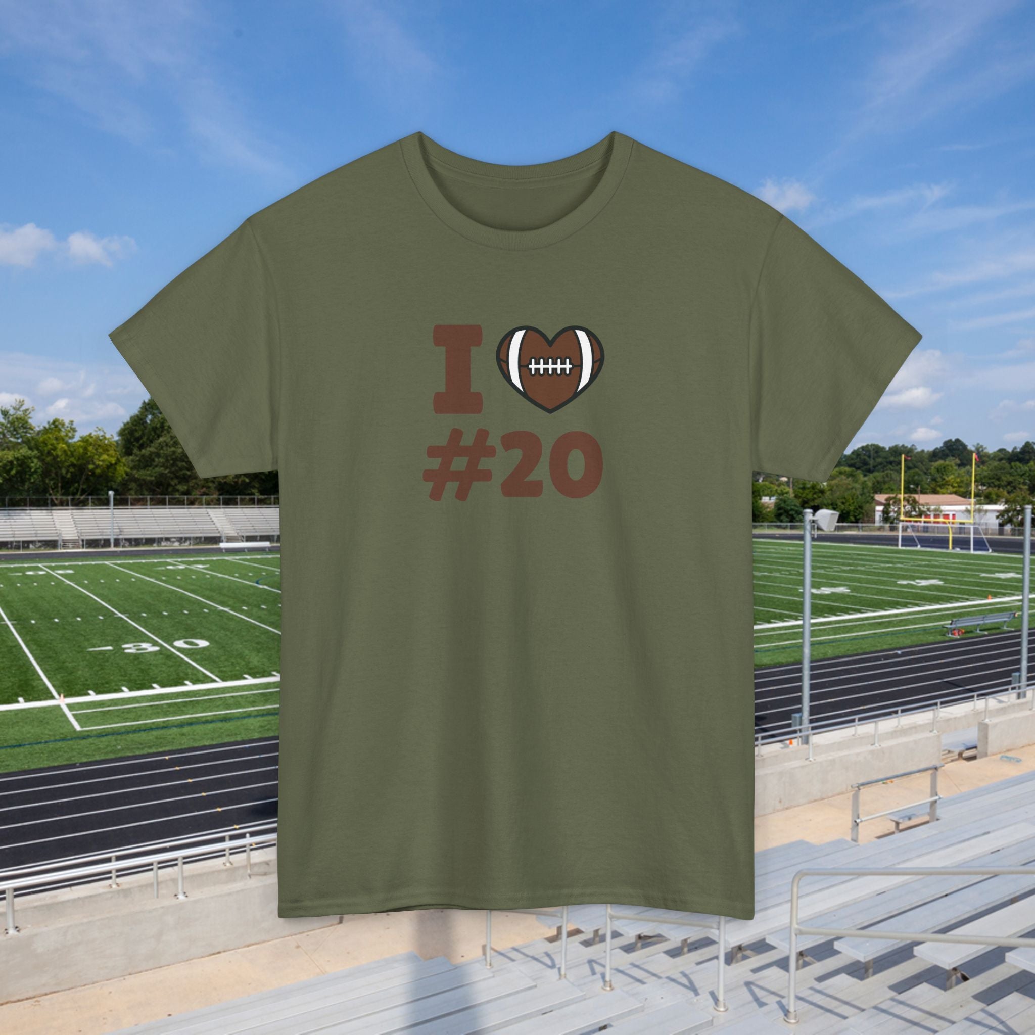 PERSONALIZABLE - I Heart #-- Customizable T‑Shirt