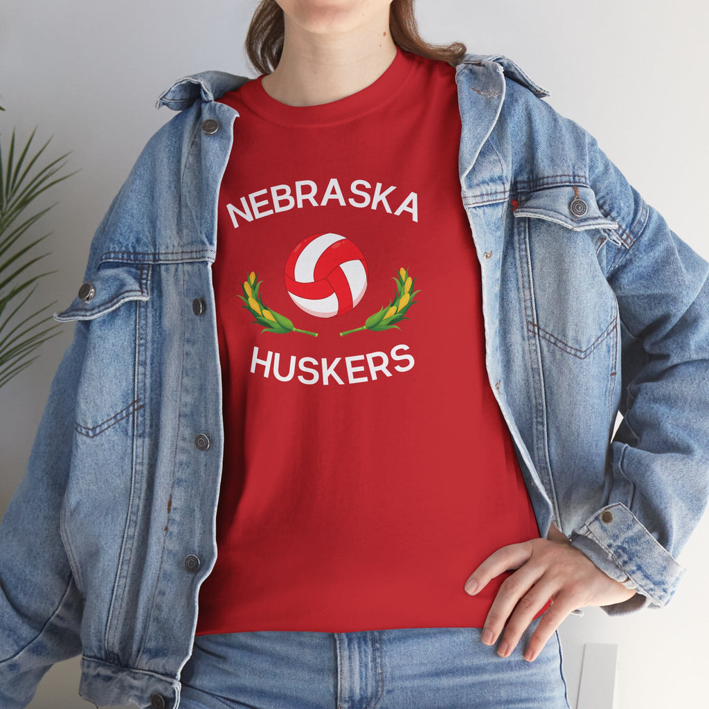 Nebraska Huskers Volleyball T-Shirt — College Team Tee