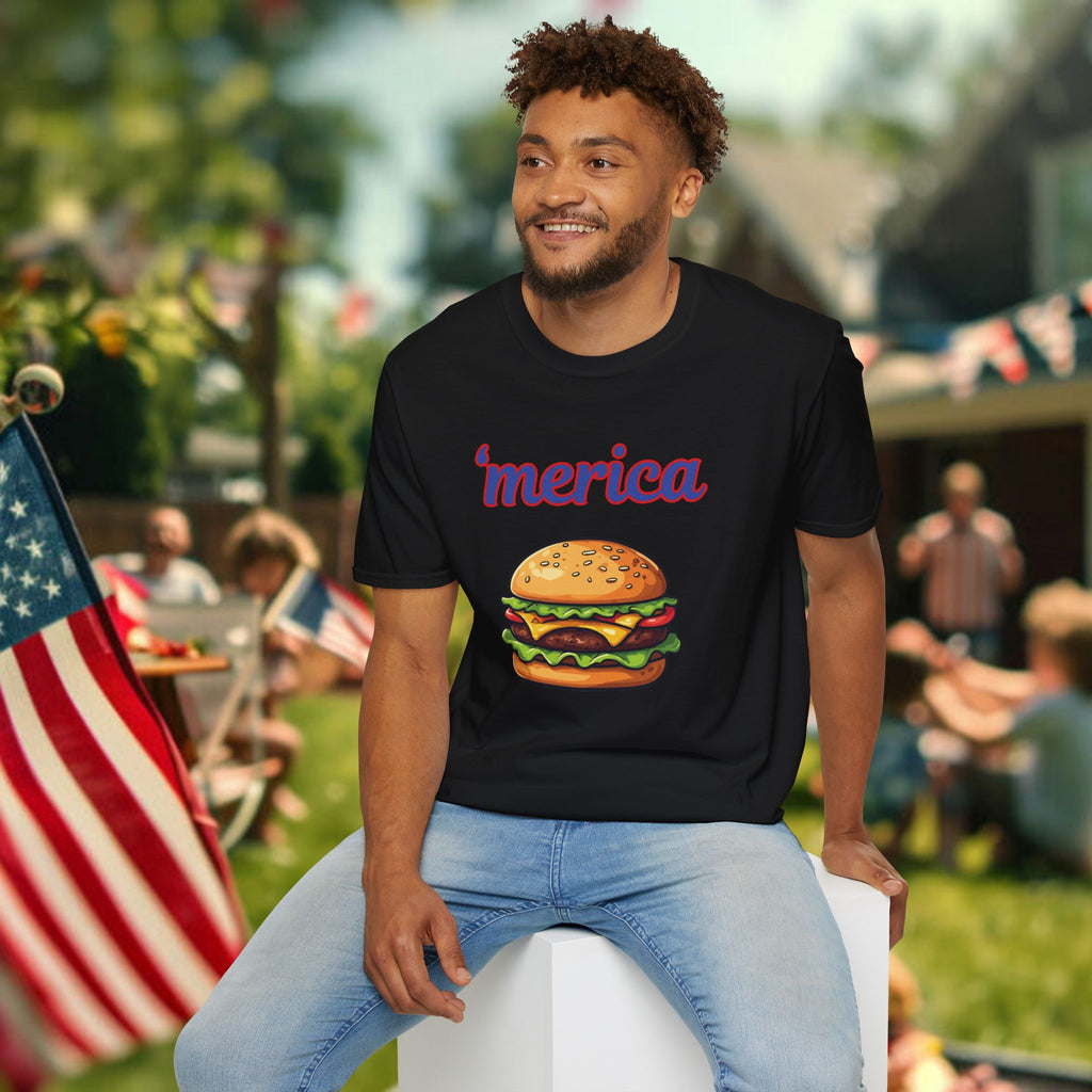 'merica Cheeseburger T-Shirt