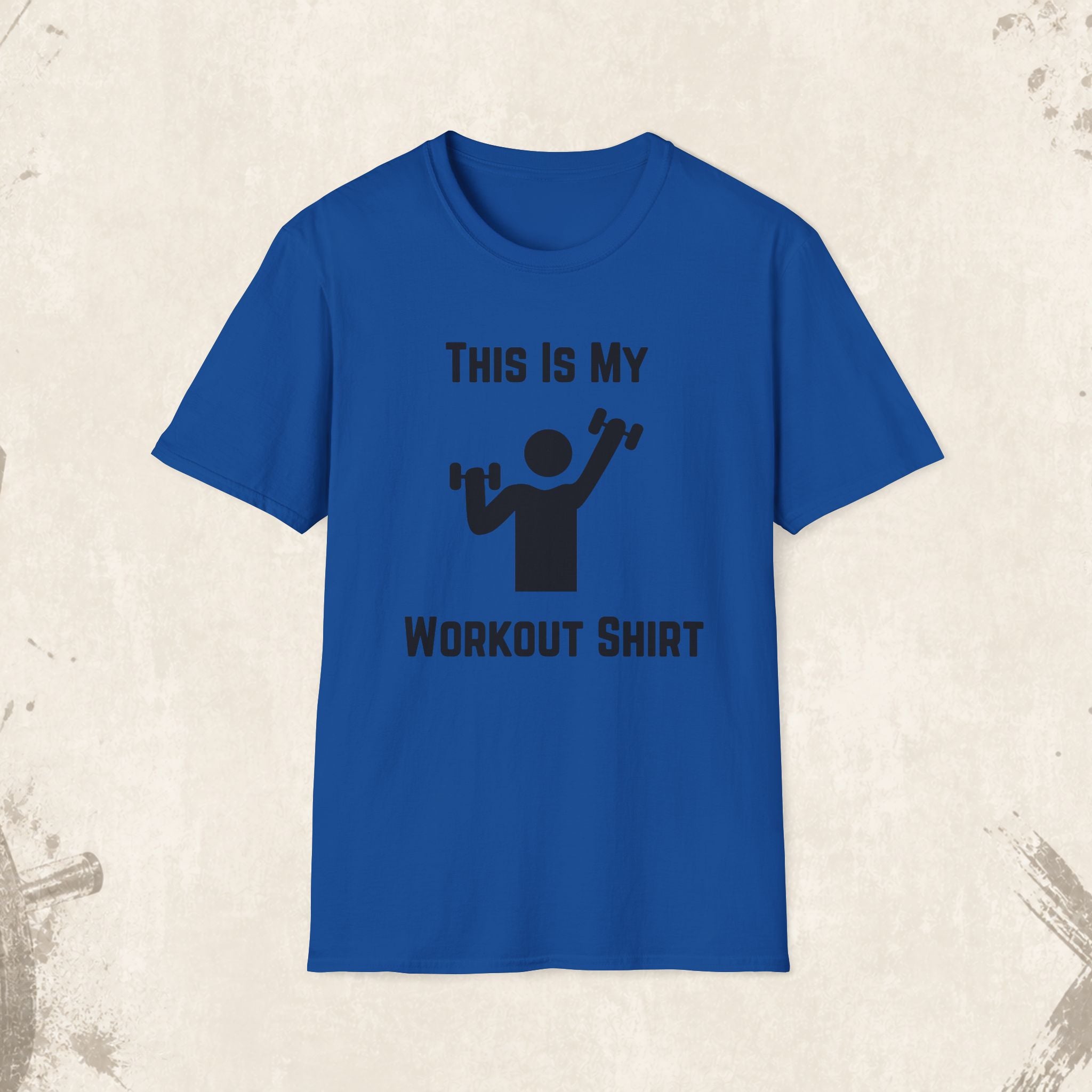 Workout Shirt — "This Is My Workout Shirt" Graphic Tee