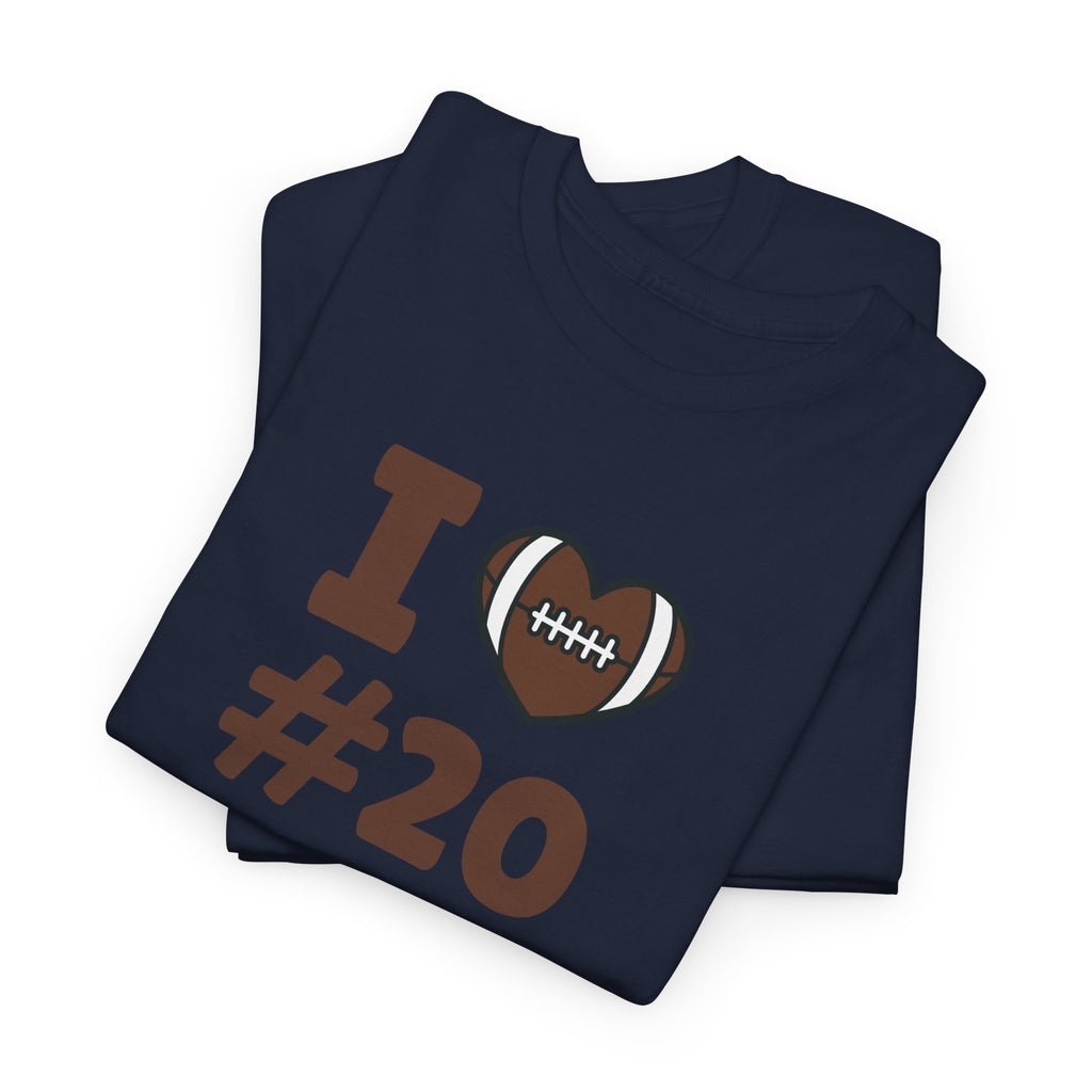 PERSONALIZABLE - I Heart #-- Customizable T‑Shirt