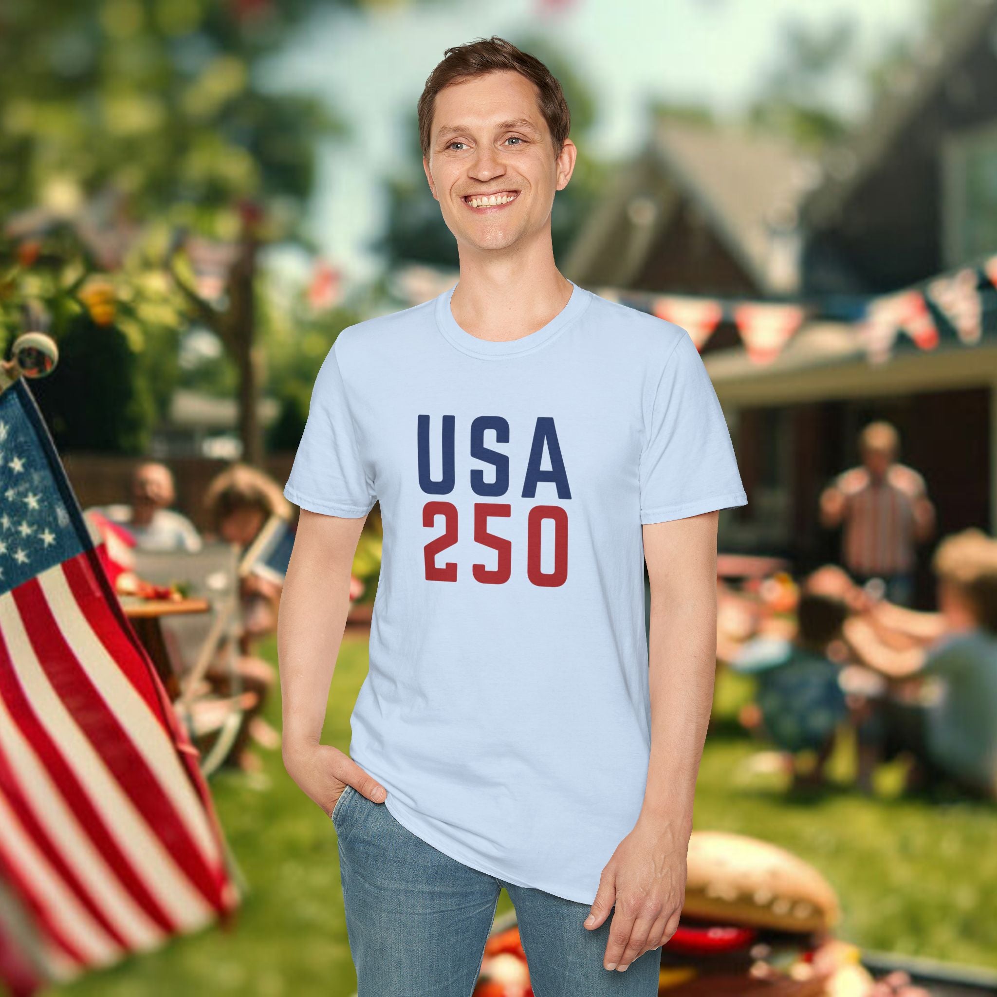 T-Shirt — USA 250 Patriotic Anniversary Tee